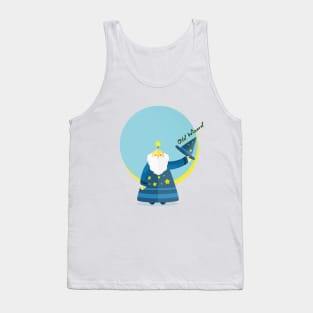 Old Wizard Character Tank Top